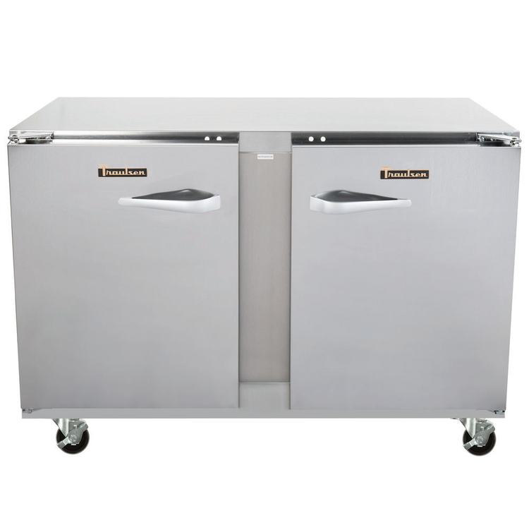 Product image #5 for Traulsen Dealer's Choice Compact 48-Inch Two-Section Undercounter Freezer with Solid Doors