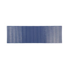Thumbnail image #1 for G.E.T. Jewel - EGS M20638RC-LAP Rectangular Melamine GN 2/4 Tray, White with Lapis Decal, 20-7/8" x 6-3/8" x 3/4" Case of 3
