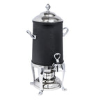 Thumbnail image #1 for Eastern Tabletop Freedom 3201FSMB Coffee Urn, 1-1/2 Gallon, Tower-Style Lid, Stainless Steel, Black Finish