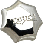 Thumbnail image #1 for AllPoints Foodservice Parts & Supplies 32515 Star Base Knob, 2" OD, 3/8"-16 Thread, Stainless Steel
