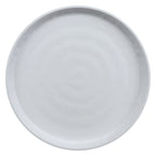 Thumbnail image #2 for G.E.T. Roca Balance RP-2-10-WM/GRM 10-Inch Round Two-Tone Melamine Dinner Plate, White/Gray Case of 12