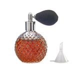Thumbnail image #1 for Mercer Culinary Barfly M37232 Clear Glass Bulb Atomizer/Mister, 100 ml, Raised Diamond Grip, Stainless Top Case of 12
