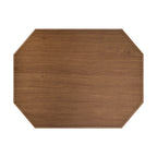 Thumbnail image #1 for Risch Sherwood TABLEMATOCT-SHERWOOD 17X11 Faux-Wood Octagonal Table Mat, 17 x 11 in, Rigid Hardboard, Non-Skid Backing Case of 25