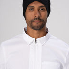 Thumbnail image #1 for Chef Works HBA02-BLK-0 Banded Hair Cap, Black, One Size, Satin-Lined