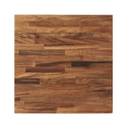 Thumbnail image #1 for G & A Commercial Seating HS Series HS3060 Rectangular Saman Hardwood Table Top, 30 x 60 in, 1-1/2 in Thick, Exotic Walnut Finish
