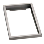 Thumbnail image #1 for TableCraft Products CW900 Angled Stainless Steel Riser, 21.5 x 13.75 x 3.25 in, Dishwasher Safe Case of 4