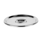 Thumbnail image #1 for Thunder Group SLBM007 Bain Marie Pot Cover, 1-1/2 Quart, Stainless Steel, Mirror Finish Case of 144