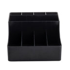 Thumbnail image #1 for TableCraft Products 12638 Coffee Condiment Organizer, Black Polypropylene, 11.75 x 7.75 x 4 in