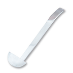 Thumbnail image #2 for Vollrath 52908 Clear Bicolite Plastic Ladle, 1-1/2 oz Capacity, 6-1/2 in Long, Heat Resistant to 180°F Case of 72