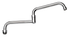 Thumbnail image #2 for Krowne 19-226L Silver Series Commercial Faucets & Plumbing