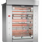 Thumbnail image #2 for Rotisol USA GrandFlame GF975-5E-SS Electric Countertop Rotisserie Oven, 5 V-Shaped Spits, 10–15 Chicken Capacity, Stainless Steel