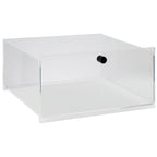 Thumbnail image #1 for Libbey APS Germany - Other APS 00912 Acrylic Pastry Display Drawer Set, Clear, Black Handle, 12 3/4"L x 14"W x 7 7/8"H