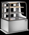 Thumbnail image #5 for Omcan 47 Inch Wide Floor Model Full-Service Curved Glass Heated Display Case, 16.2 Cu. Ft.