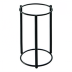 Thumbnail image #1 for Cardinal On Stage by Abert FP031 Round Black Powder-Coated Steel Buffet Stand, 11.75"H