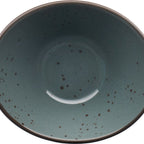 Thumbnail image #1 for International Tableware Splash™ SH-922-LN ™ Oval Stoneware Pasta Bowl, 12 oz, 6-1/2", Lunar Blue Case of 2 Dozen