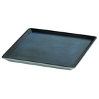 Thumbnail image #1 for G.E.T. Frilich Raiser 2934231 . . Square China Raiser Plate, 9", Blue