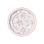 Thumbnail image #1 for Steelite International Folio, Porcelain 62537FP812 9-Inch Round Porcelain Rim Plate with Scalloped Edge Case of 2 Dozen