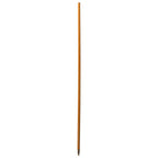 Thumbnail image #1 for AllPoints Foodservice Parts & Supplies 1421544 60" Tapered Wood Broom/Mop Handle with Aluminum Tip
