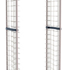 Thumbnail image #4 for Metro RS3K4S Mobile Side-Load Wire Bun Pan Rack, 20-Pan, 18 x 26-Inch Pans, 3-Inch Centers, 5-Inch Swivel Casters