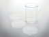 Thumbnail image #2 for American Metalcraft 10 oz See-Thru Polycarbonate Flour Dredge with 3 Tops