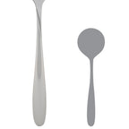 Thumbnail image #1 for Steelite International Varick, Moon 5709SX002 Bouillon Soup Spoon, 7-5/8", 18/0 Stainless Steel Pack of 1 Dozen