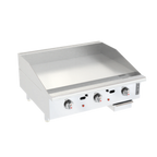 Thumbnail image #2 for Venancio USA Elite Series R36CT-36T 36-Inch Gas Countertop Griddle, 1-Inch Smooth Polished Steel Plate, Thermostatic Controls