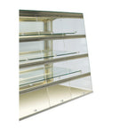Thumbnail image #1 for RPI Industries Vienna VIDD5-34-R-SL-FD Dry Countertop Pastry Display Case, 69-7/8"W, Self-Service, Slanted Tempered Glass, 3 Adjustable Shelves