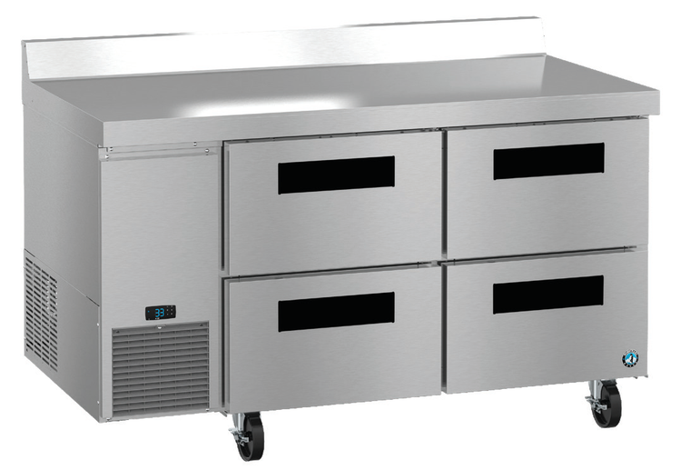 Product image #5 for Hoshizaki Steelheart 60-Inch Two-Section Worktop Refrigerator with 4 Drawers