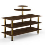 Thumbnail image #1 for Steelite International Mogogo, Modular MGCMLB12WBXF 3-Tier Buffet Display Unit, Laminated Wood, 75 x 29-1/2 x 53-1/2 in