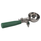 Thumbnail image #1 for Stanton Trading 1951-12 Ice Cream Disher #12, Green Thumb-Press Handle, Stainless Steel Bowl Case of 72