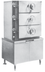 Thumbnail image #1 for Southbend Steam SC-3S 3-Compartment Pressure Steamer with Steam-Coil Boiler and 36-Inch Cabinet Base