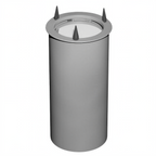 Thumbnail image #1 for Caddy CM-40-S Drop-In Unheated Dish Dispenser with Stainless Steel Shield, Adjustable Self-Leveling Cylinder, for 9-5/8"–10-1/8" Round Plates