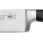 Thumbnail image #1 for Thunder Group SLKF308 Forged Chef's Knife, 6-Inch German Steel Blade, Black Plastic Handle Case of 6