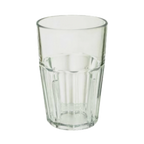 Thumbnail image #1 for G.E.T. GET 9910-1-JA . . Double Rock Plastic Tumbler, 10 oz, Green SAN, Smooth Finish Dozen Case of 6 Dozen