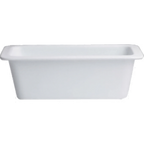 Thumbnail image #1 for G.E.T. Bugambilia TPUD44PC 1/3 Size Cast Aluminum Food Pan, 3.82" Deep, Resin-Coated, Pacific Blue