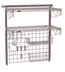 Thumbnail image #4 for Metro SmartWall Complete Prep Wall-Mounted Starter Unit with 2 Wire Shelves, Metroseal Gray