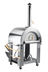 Thumbnail image #6 for KoolMore 32-Inch Outdoor Dual Fuel Gas and Wood Fired Pizza Oven with Built-In Chimney, Stainless Steel