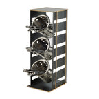 Thumbnail image #2 for Cal-Mil Empire 22086-90 3-Tier Metal Cylinder Display, Black, Accommodates 3 Cylinders