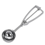 Thumbnail image #1 for JB Prince Stockel U573 20 Ice Scoop, 1.69 oz, 2.20 in Diameter, Stainless Steel, Round Bottom
