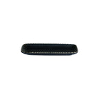 Thumbnail image #1 for Mikasa Hospitality (Lifetime Brands, Inc.) ID Fine 5340238 Rectangular Fine China Platter, 8.6" x 4", Black Case of 12