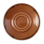 Thumbnail image #1 for Tableware Solutions USA Autumn by Continental 51RUS010-197 6.5-Inch Double-Well China Saucer, Scratch Resistant Case of 24