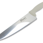 Thumbnail image #1 for Concasse MCCCHEF08B Chef's Knife, 8-Inch Steel Blade, Beige Plastic Handle Case of 60