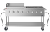 Thumbnail image #6 for KoolMore 60-Inch 8-Burner Commercial Outdoor Propane Grill with 30-Inch Griddle