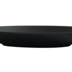 Thumbnail image #2 for Cal-Mil Classic 22390-11-13 Coupe Plate, 11-inch Round, Melamine, Matte Black Case of 6