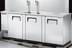 Thumbnail image #5 for True Flat-Top Stainless Steel Direct Draw Beer Dispenser, 4 Half-Barrel Keg Capacity, 3 Solid Swing Doors