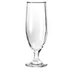 Thumbnail image #1 for International Tableware 5438 13 oz Footed Pilsner Glass, Clear, Non-Tempered Case of 2 Dozen
