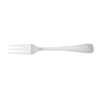 Thumbnail image #1 for Steelite International Walco, Cohasset WL6215 6" Hammered 18/0 Stainless Steel Cocktail Fork Pack of 2 Dozen
