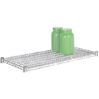 Thumbnail image #1 for SPG International Iss 1424E Wire Shelf, 24"W x 14"D, Gray Epoxy Coated