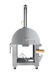 Thumbnail image #8 for KoolMore 32-Inch Outdoor Dual Fuel Gas and Wood Fired Pizza Oven with Built-In Chimney, Stainless Steel