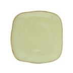 Thumbnail image #1 for Tuxton China Artisan GAS-500 Square Ceramic Coupe Plate, 7-1/4", Sagebrush 1 Dozen